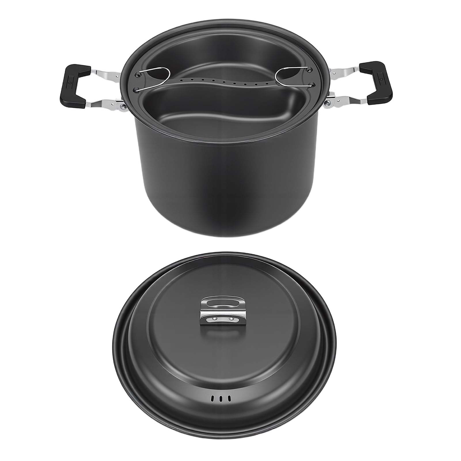 Sxhlseller Pentola da Campeggio da 6L per 4-7 Persone, Doppio Sapore,