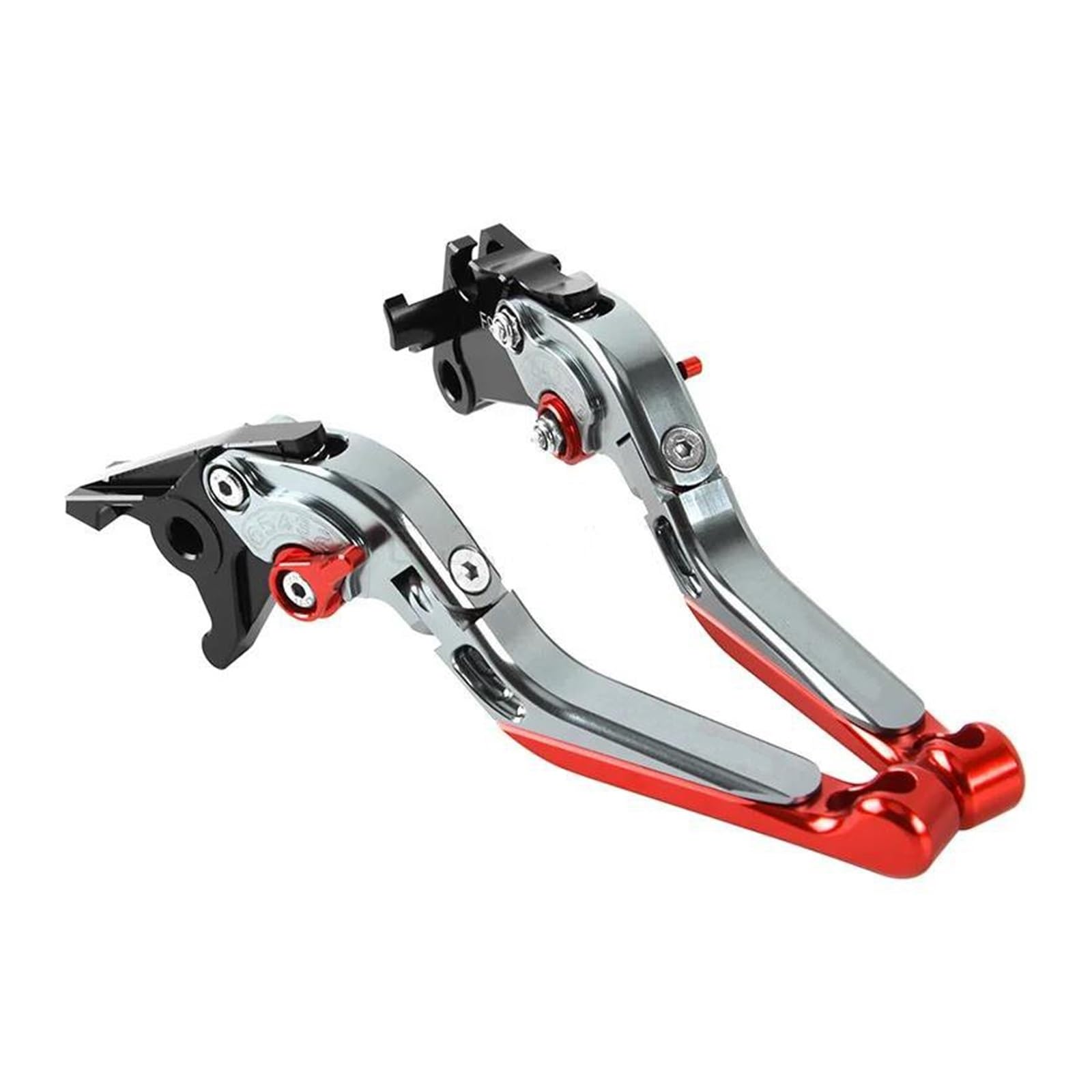 USQBUZHHK Brake Clutch Lever Brake Clutch Lever Handle Levers for F900R F900XR F900GS F750GS F850GS F800GS F750 GS F 850GS 800(Titanium red)