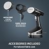 Tefal Access Steam Force Handheld Clothes Steamer, Powerful 90g/min Steam Boost, Ready To Use In 25 Seconds, Black And Silver, DT8250