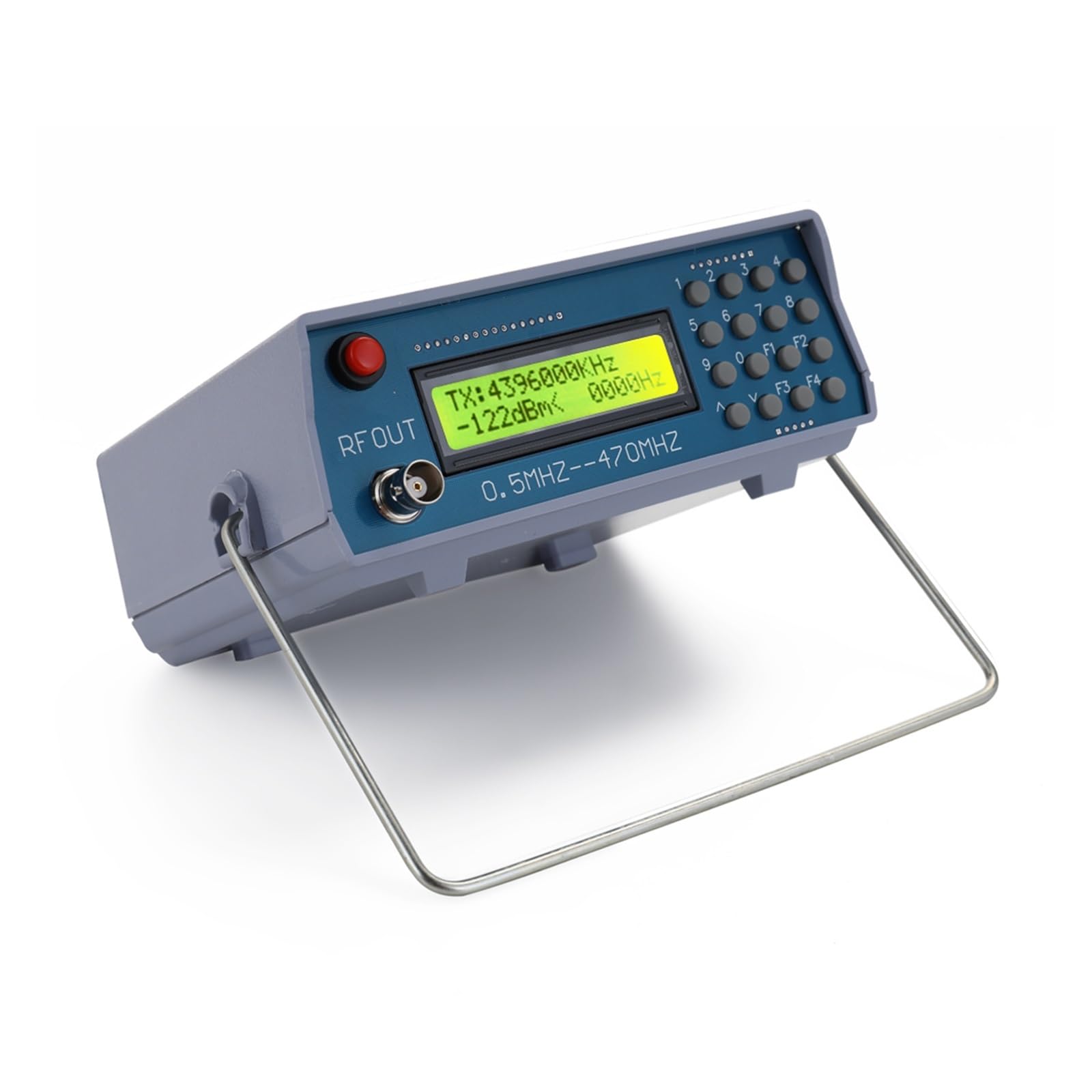 Generator sygnału 0,5 MHz-470 MHz RF Tester miernika do radia FM Walkie-talkie Debug Digital łAtwość Pomiaru