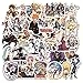 Lanseede 100pcs Fairy Tail Autocollants de Queue de fée Anime Vinyle Autocollants Autocollants pour Voiture Motos Bagages Planche à roulettes Ordinateur Portable