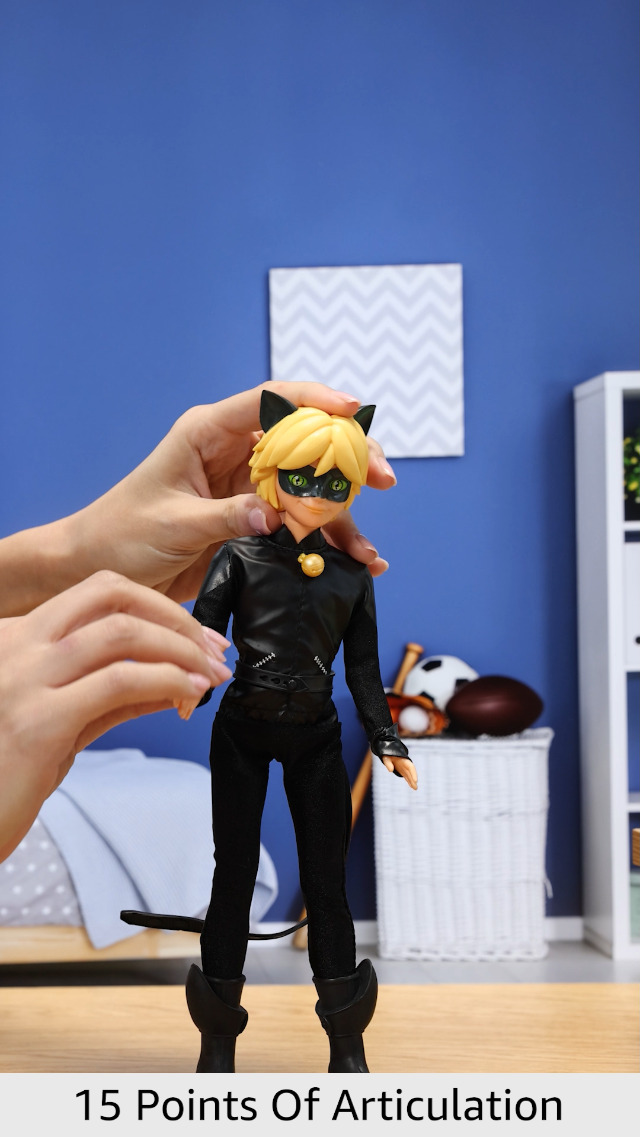 Miraculous Ladybug And Cat Noir Toys Articulated 26cm Fashion Doll | Desertcart Islands