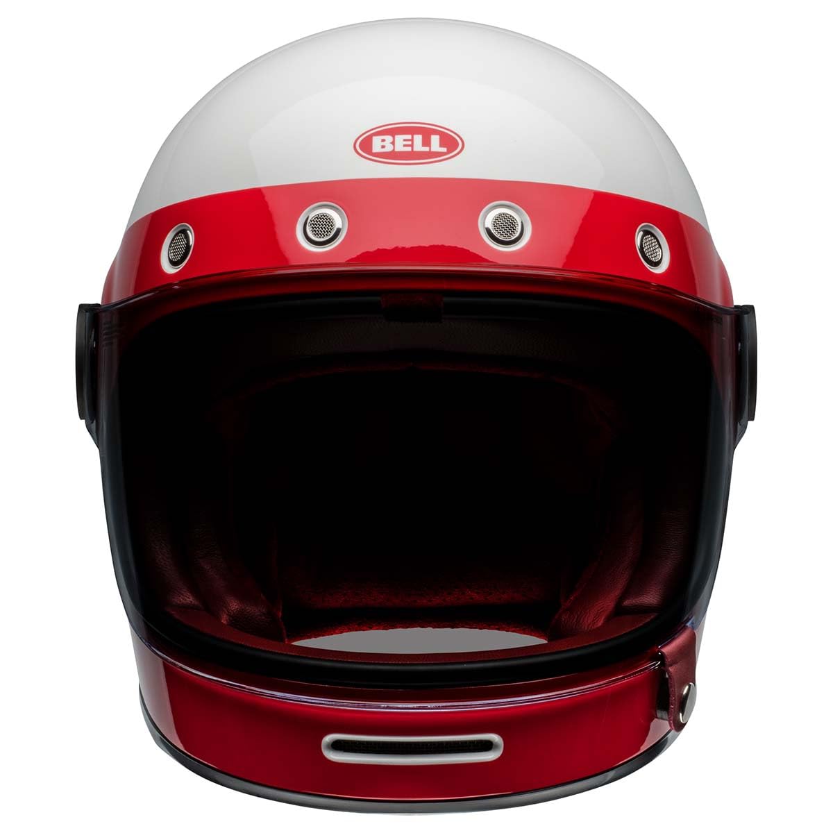 BELL Bullitt Helmet (Vader Gloss White/Red - Small)