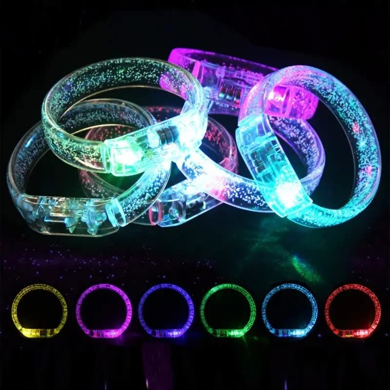 Acrylic LED Flashing Bracelets Glow Bar Concert Cheering Props