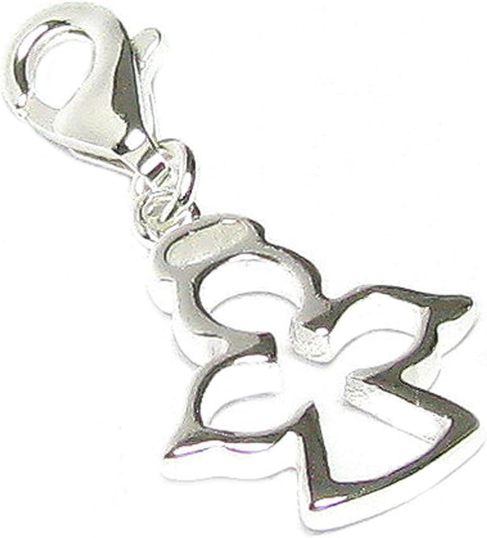 Sterling Silver Little Angel European Style Clasp Charm
