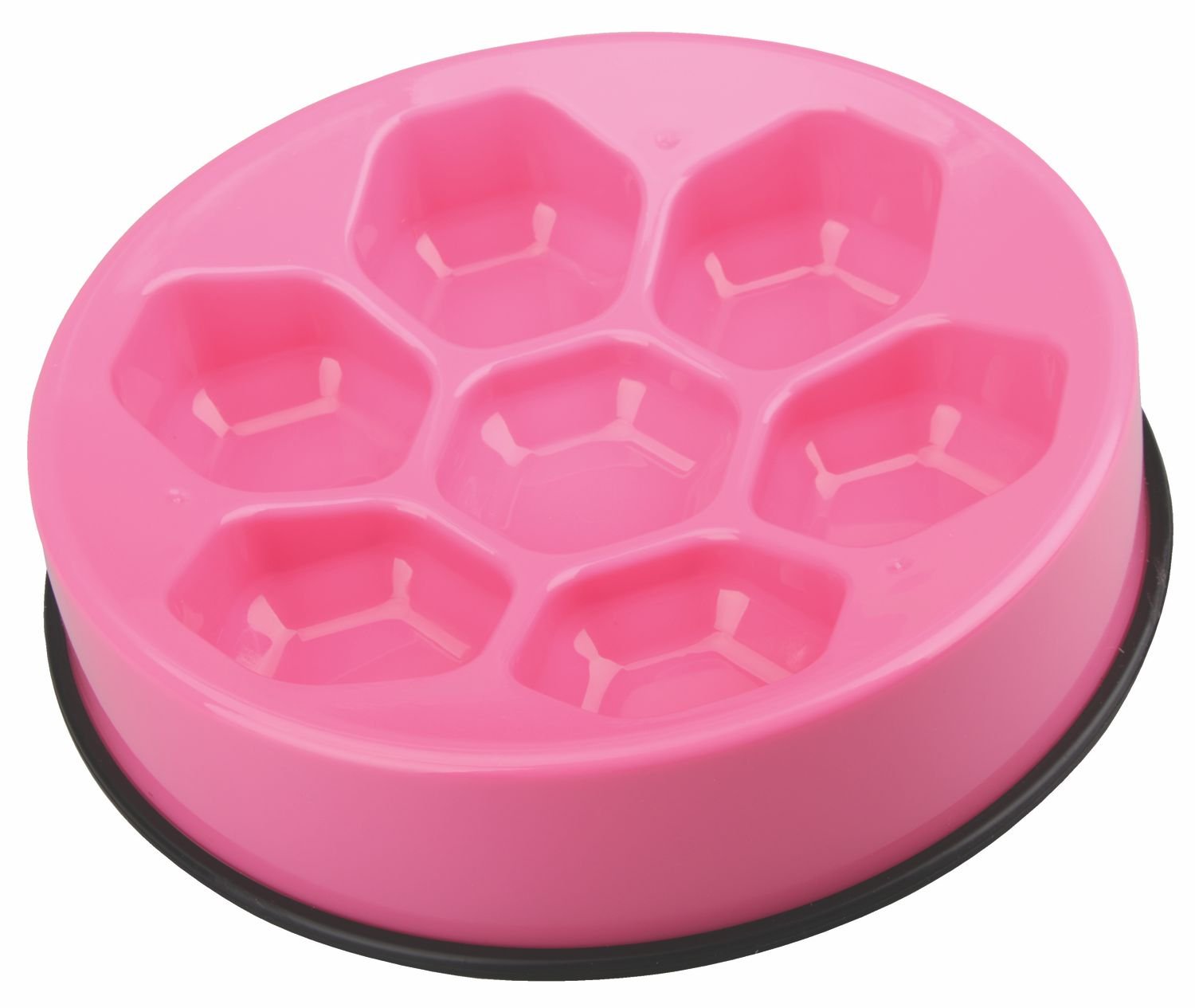M-PETS CAVITY YAVAŞ YEME MAMA KABI 1200ML PİNK
