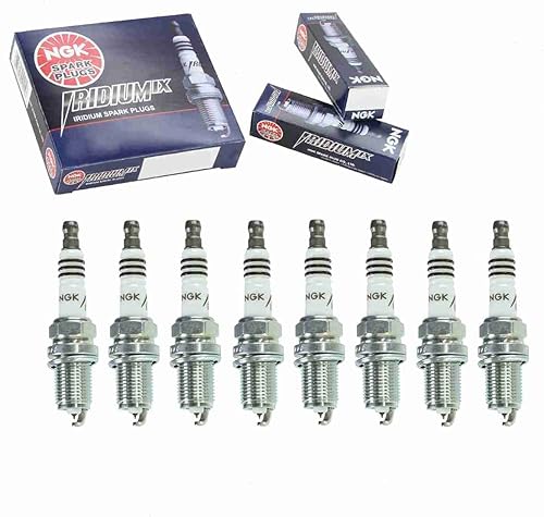 8 bujías NGK Iridium IX compatibles con Land Rover Range Rover Sport 4.2L 4.4L V8 2006-2009