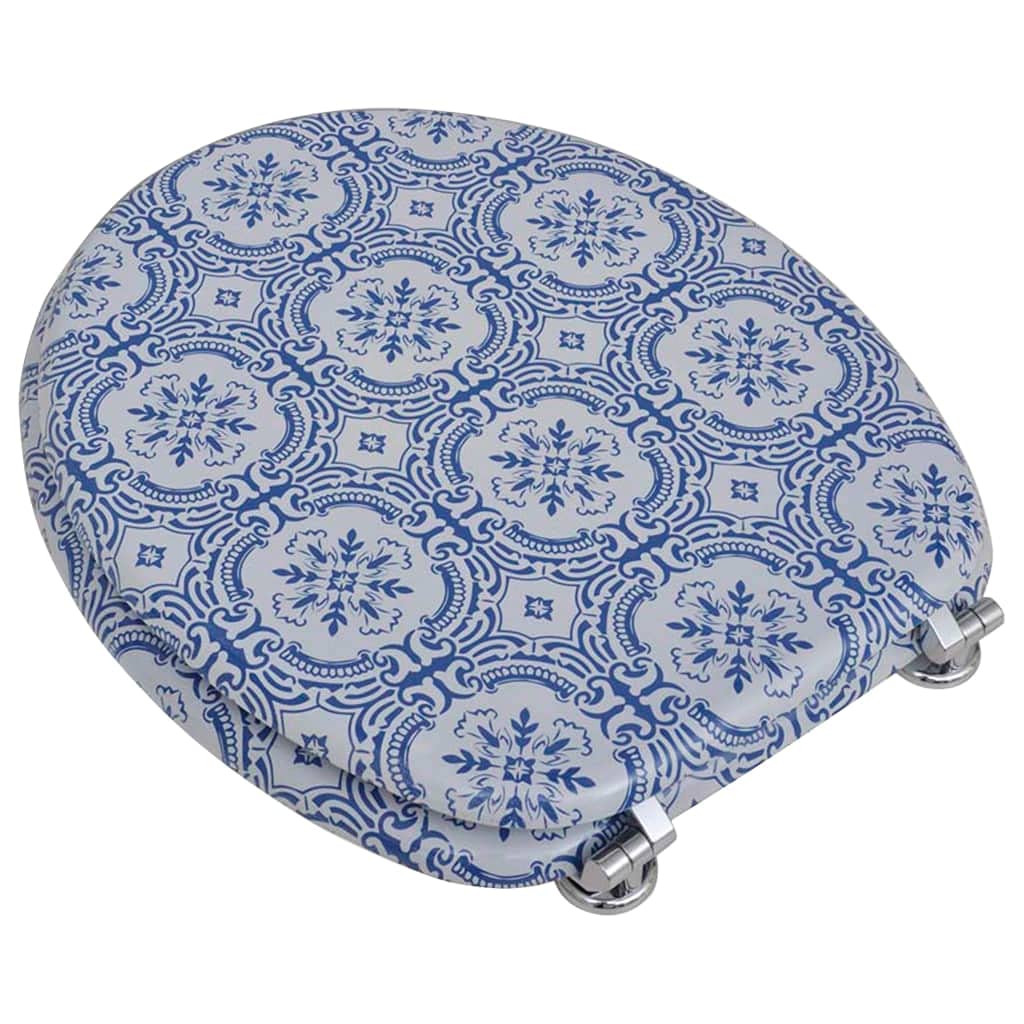 Ferretería, Plomería, Herrajes para Accesorios de plomería, Asiento de Inodoro con Tapa de MDF Diseño de Porcelana, Piezas, Inodoro