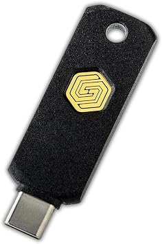 GoTrust Idem Key - C. USB Security Key FIDO2 Highest Security Level L2 Certified. IP68 Waterproof. 2FA with USB-C and NFC Interface. Works with iPhone, Android, and Computers