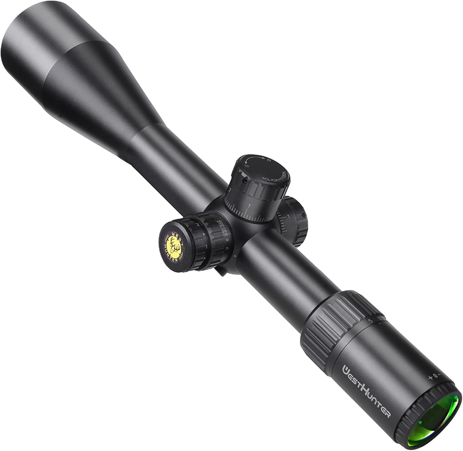 WestHunter Optics TD 5-30x56 SFIR FFP Precision 1/10 MIL Riflescope for Competition Shooting, Zero Stop Turret Red Illuminated First Focal Plane, 34mm Tube Tactical Rifle Scope for Long Range Hunting