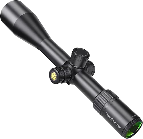 Miniatura 8 de WestHunter Optics TD 5-30x56 SFIR FFP Precision 110 MIL Riflescope para disparos de competición, torreta de parada cero iluminada, primer plano