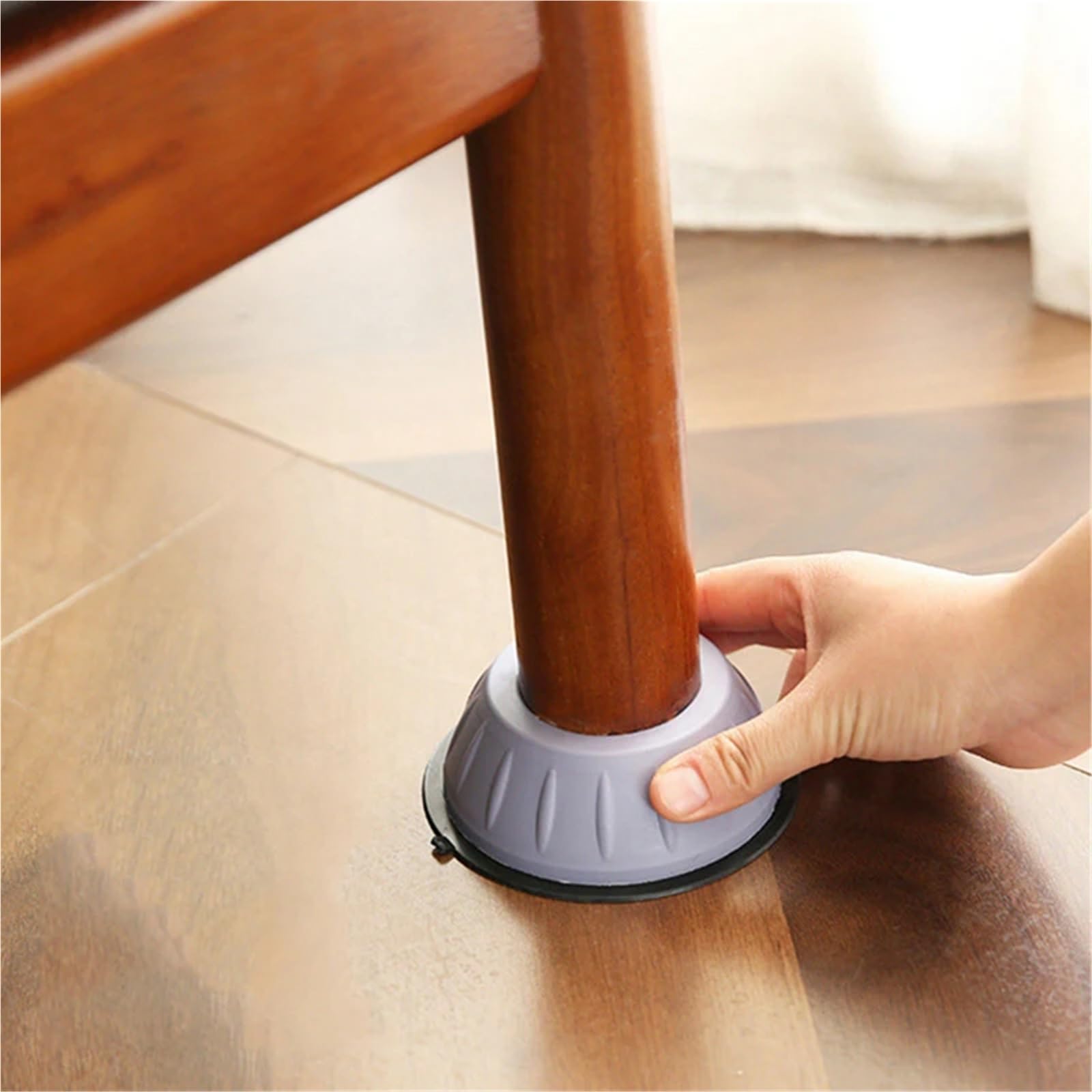 Piedini antiscivolo per lavatrice, 4 pezzi, tappetini antiscivolo per frigoriferi ed elettrodomestici, antivibrazione per cucina e bagno, protezioni per pavimenti