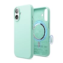 elago Cover Magnetica in Silicone Liquido per iPhone 17 (6,3″) – Compatibile con MagSafe, Antiurto, Sottile, Finitura Soft-Touch (Azzurro Acqua)