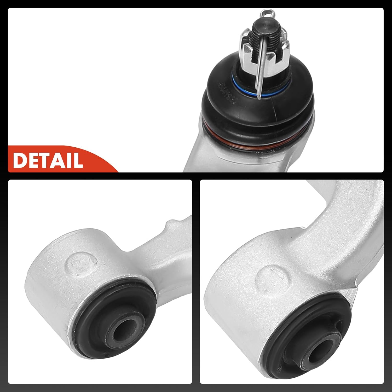 A-Premium Rear Left Upper Control Arm, with Ball Joint & Bushing, Compatible with Nissan Murano 2003 2004 2005 2006 2007