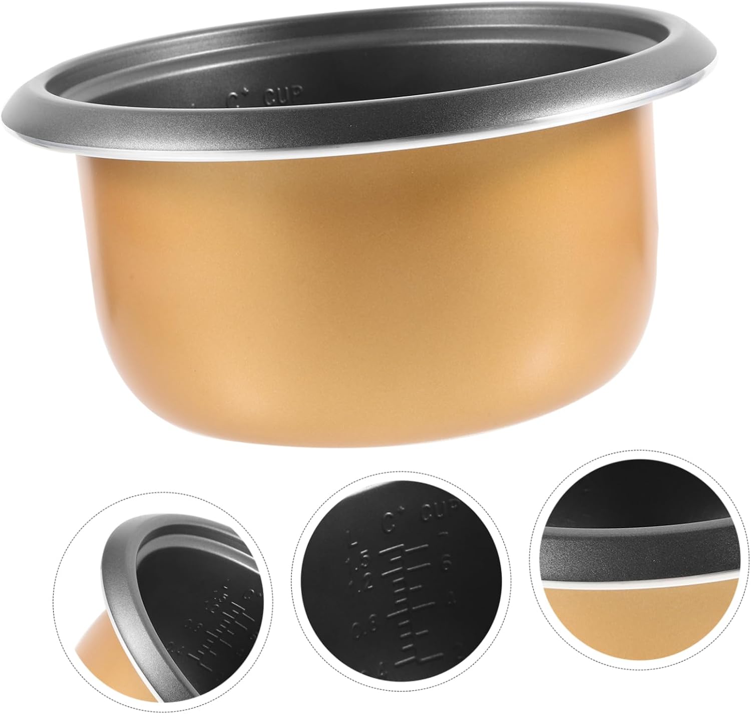 Aluminum Alloy Rice Cooker Inner Pot Cup Non-stick Pot for Electric Rice Cooker