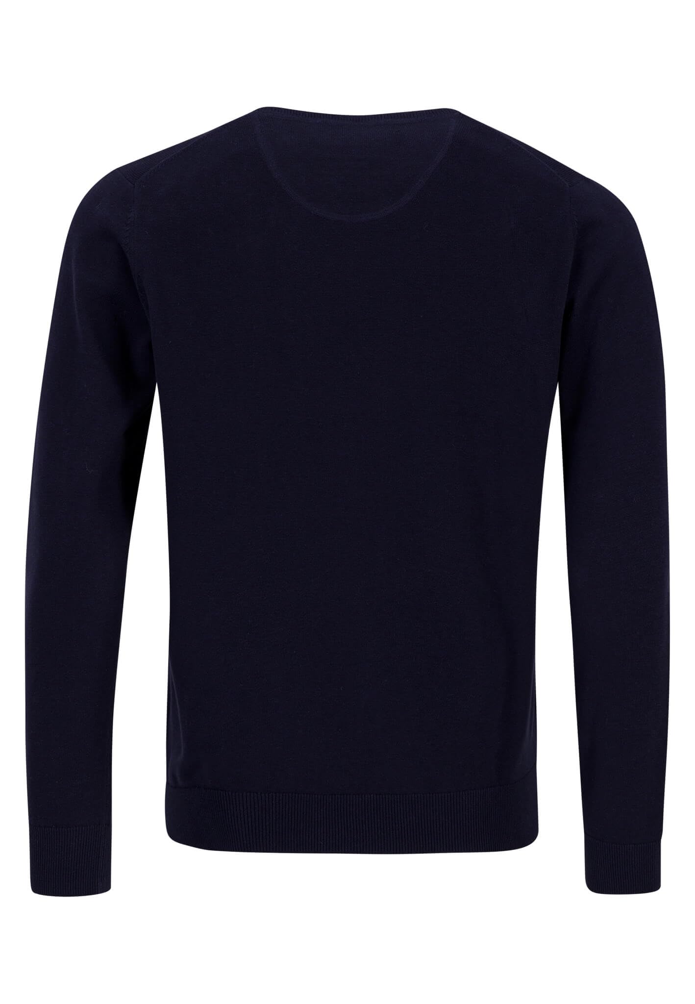 FYNCH-HATTON Feinstrickpullover mit Rundhalsausschnitt