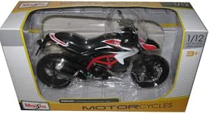 Maisto Ducati Hypermotard SP Motorcycle 1:12 Scale