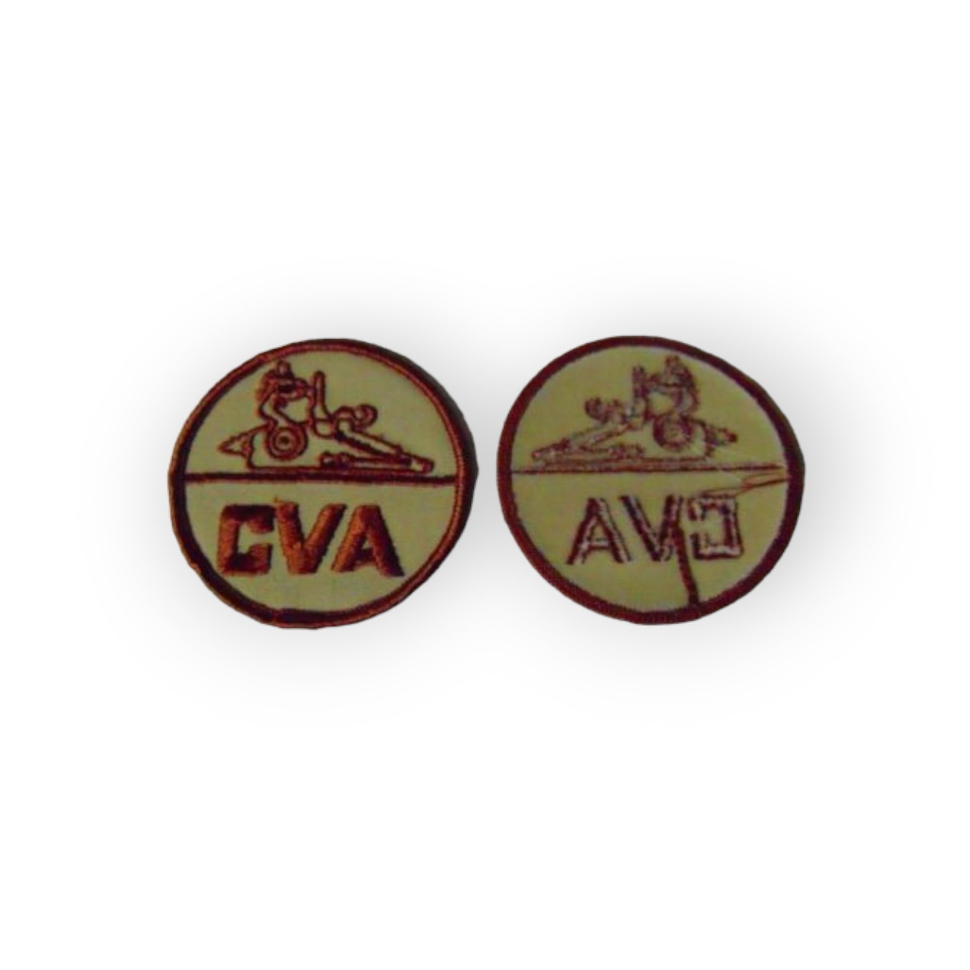 Law Enforcement Patch Police Older Connecticut Valley Arms 3 Inches Round Lighte