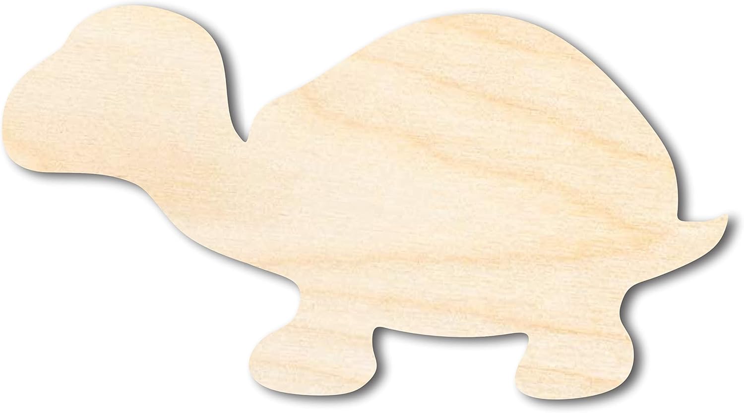 Unfinished Wood Turtle Shape Craft up to 46" DIY 16" / 3/4"
