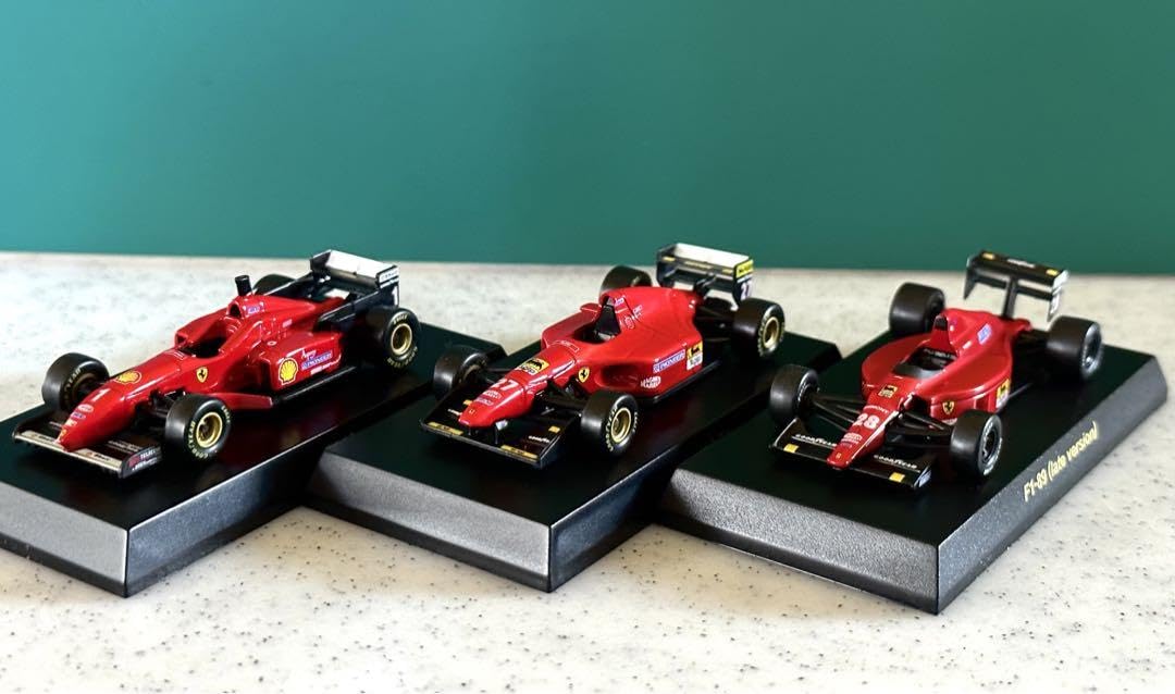 フェラーリ F1 ミニカー3台セット Amazon.co.jp: フェラーリF1ミニカーコレクションCV限定164 3台