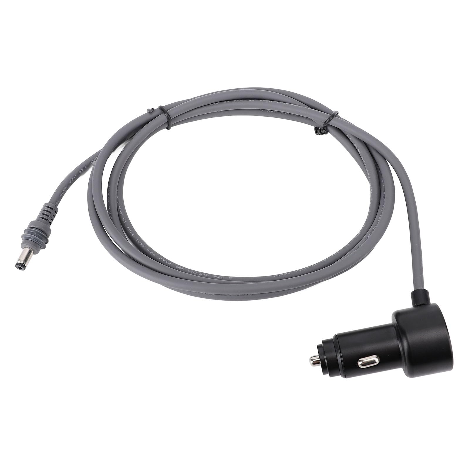 SUNGOOYUE Kabel Zasilający do Zapalniczki Samochodowej 12V 24V DC, Kabel ładowarki Samochodowej 18AWG DC z Wyświetlaczem Cyfrowym, do Samochodu Ciężarowego RV Boat (10 m)