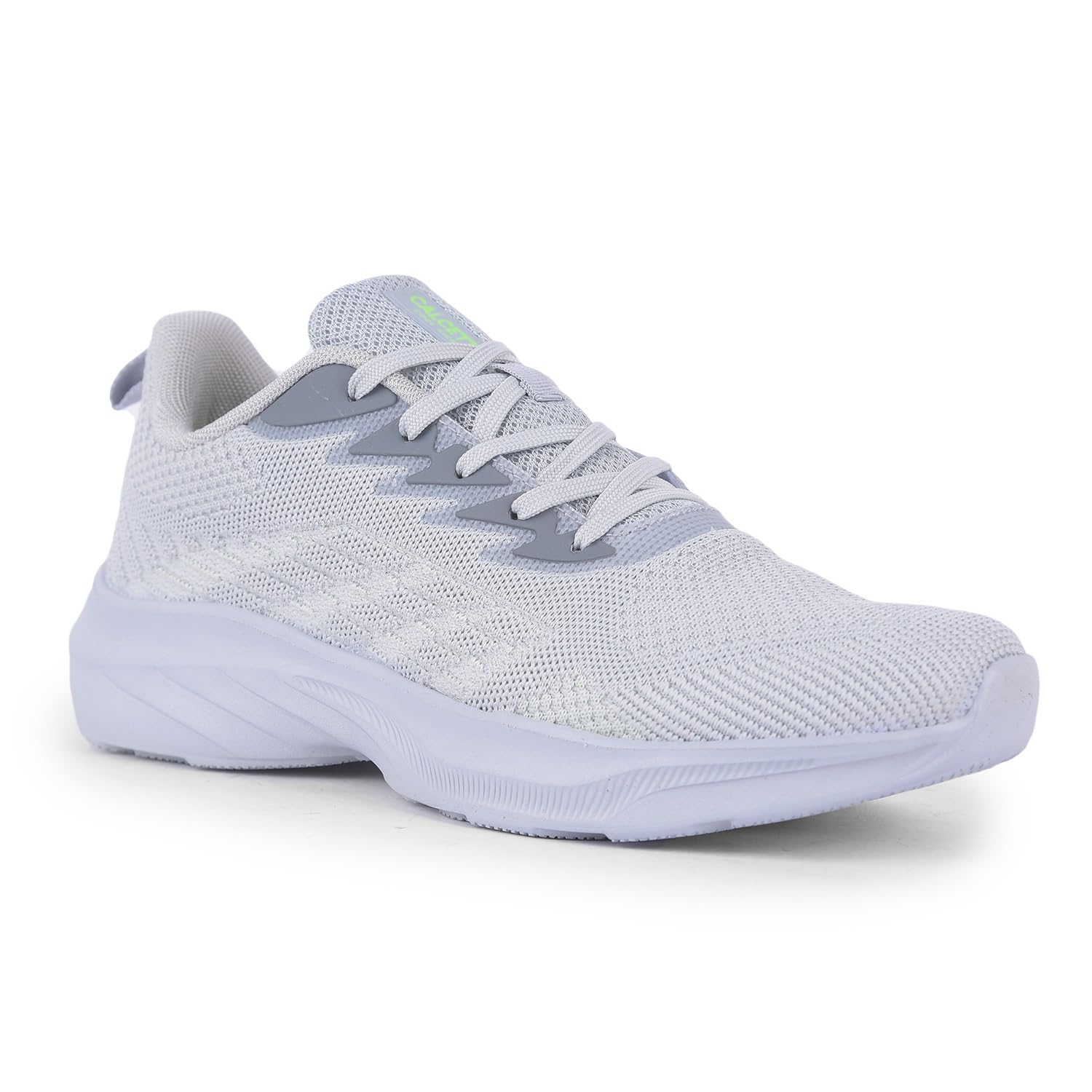 calcetto Mens CLT-2045 L Grey Sports Shoes | Lightweight, Comfortable, and Breathable | PU Insole Lace-Up Footwear (B0D9WDLKL7) Amazon Price History, Amazon Price Tracker