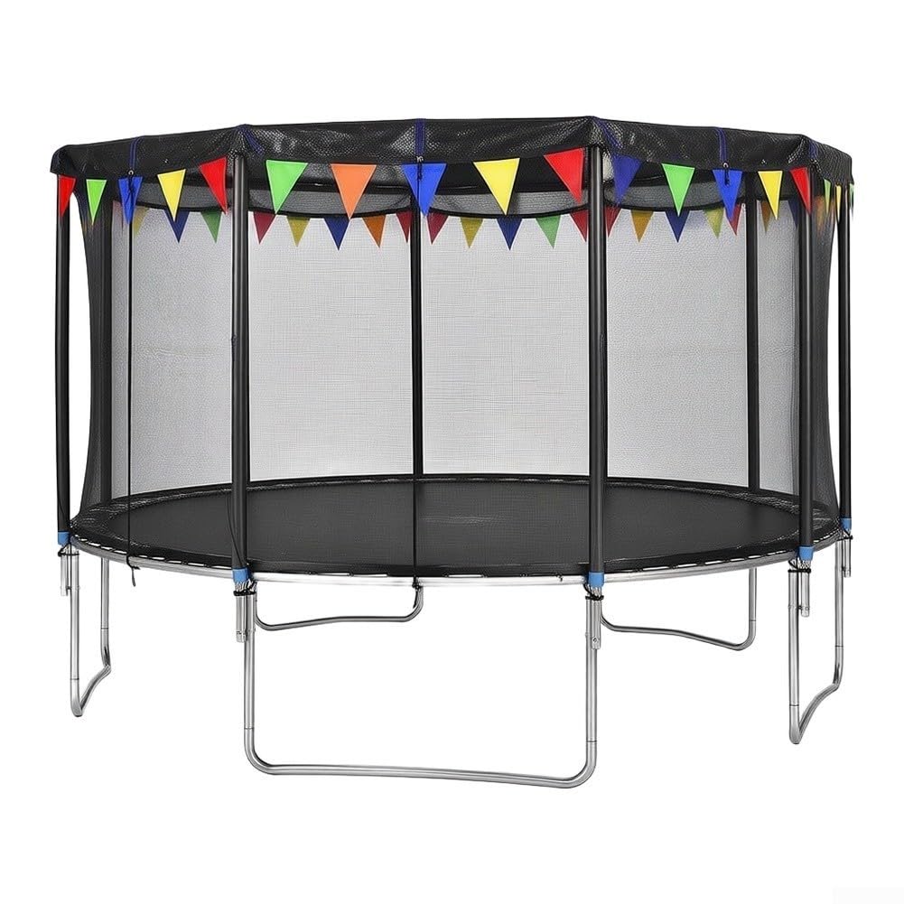 Toit de trampoline d'extérieur pour des après-midis au frais