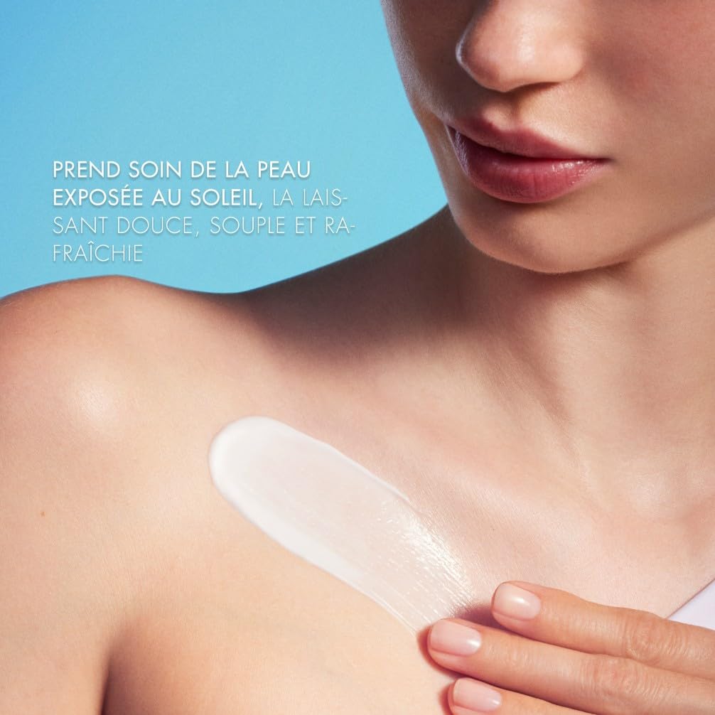 Biotherm, Lait Après-Soleil Oligo-Thermal, Lait pour le Corps Hydratant, Apaisant et Rafraîchissant, Renforce et Prolonge le Bronzage, Enrichi en Biotech Plankton, 400 ml