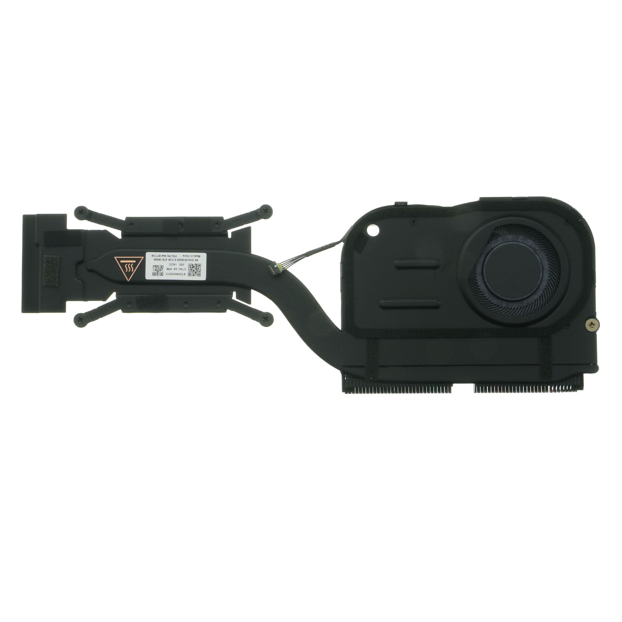 Ventilador de refrigeración de CPU con disipador de calor para Lenovo ThinkPad X13 Gen 4 21EX 21EY, X13 Yoga Gen 4 21F2 21F3, compatible con 5H41B77358 5H41B77356, ventilador interno de repuesto