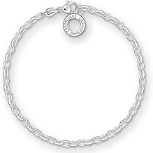 THOMAS SABO Damen Charm-Armband Classic Charm Club 925 Sterling Silber X0163-001-12