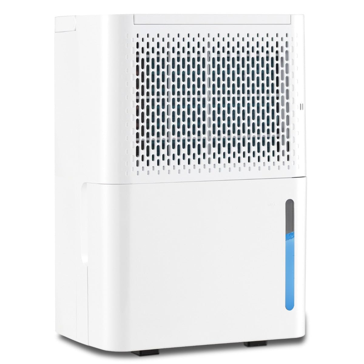 Deumidificatore 12 litri/giorno per stanze fino a 185 m² modalità continua/asciugatura silenziosa design in ABS bianco 20_0011716