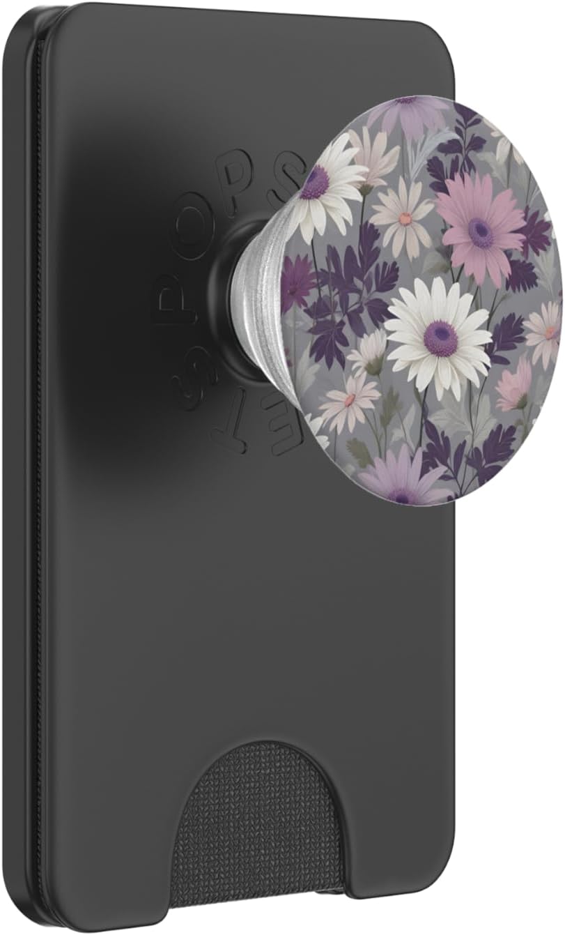 Wildflower Floral Pattern Cute Flowers PopSockets PopWallet for MagSafe