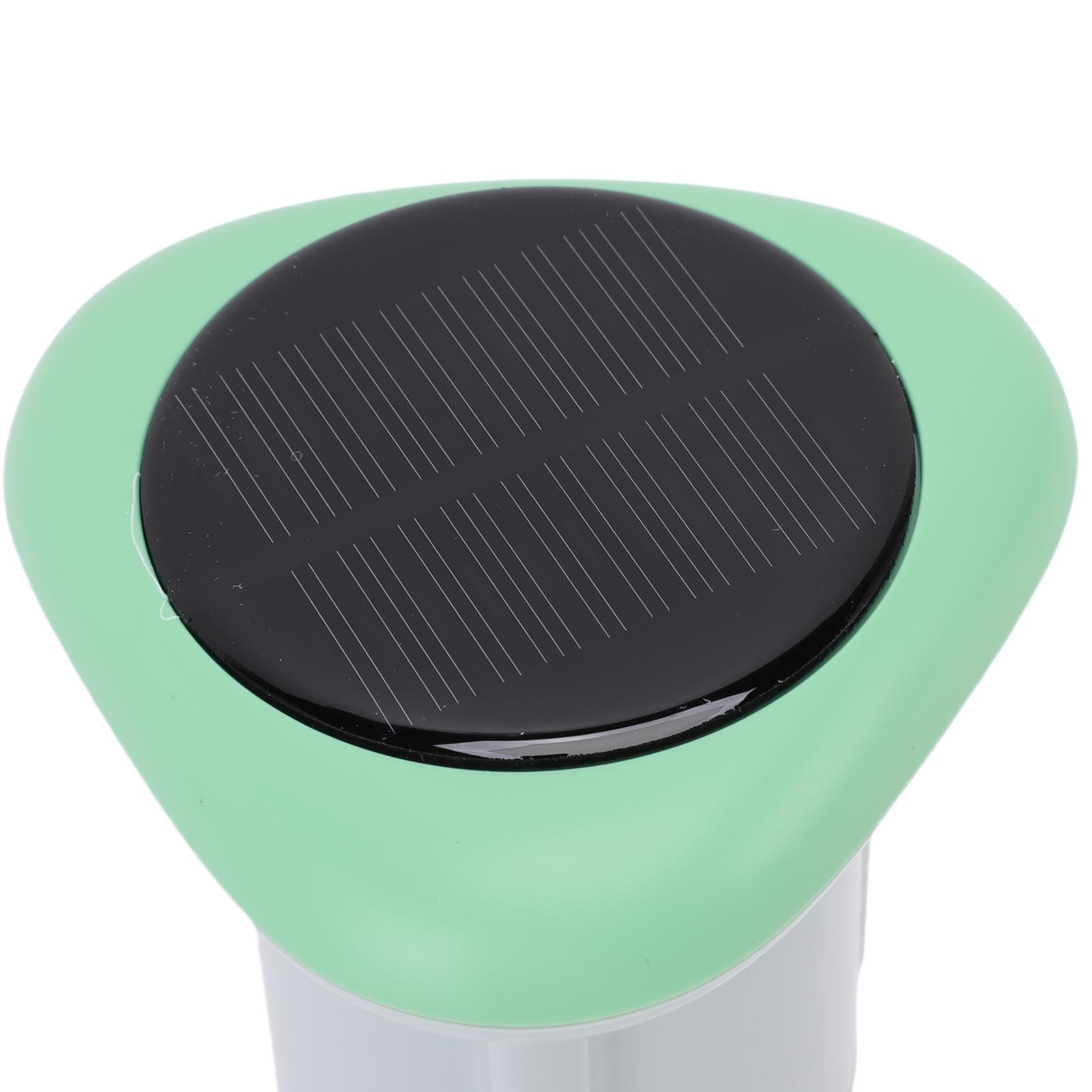 lyrlody Termometro e Igrometro per Terreno Sensore Tester per Terreno in Acciaio Inossidabile ABS con Avvisi App di Ricarica Solare 3.0 IP66 per Piante in Vaso da Serra da Giardino