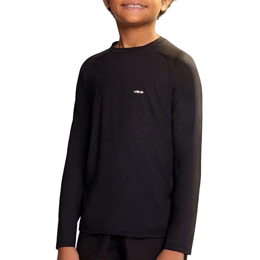 Camiseta UV50+ INFANTIL Manga Longa Menino Estampada Secagem Rápida Selene Camiseta Térmica INFANTIL Manga Longa UV50+ Poliamida Secagem Rápida Unissex