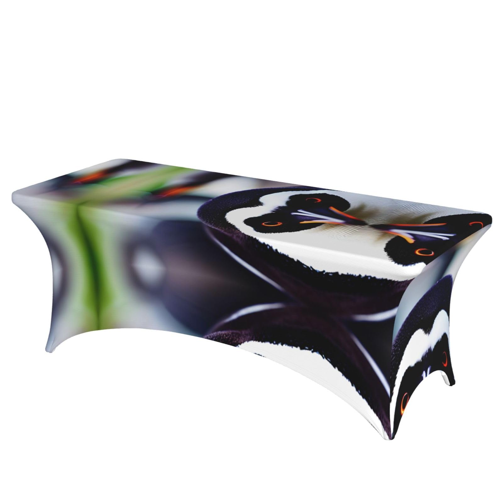 Nappe de fête élasthanne motif pingouin EdWal pour décoration de mariage et buffet anniversaire