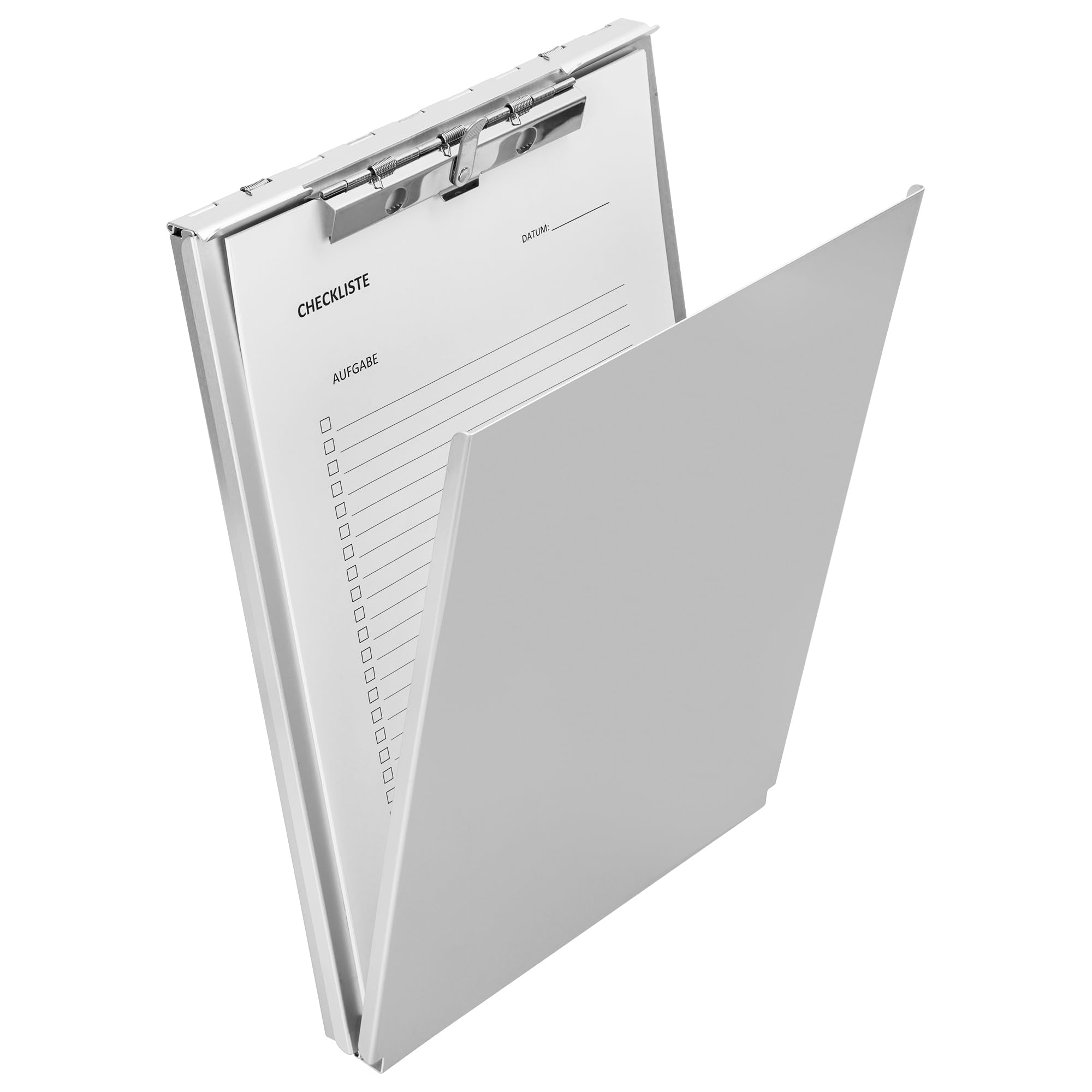 Läufer 30018 Formularhalter, Aluminium, mit Fach und Zwischenlage