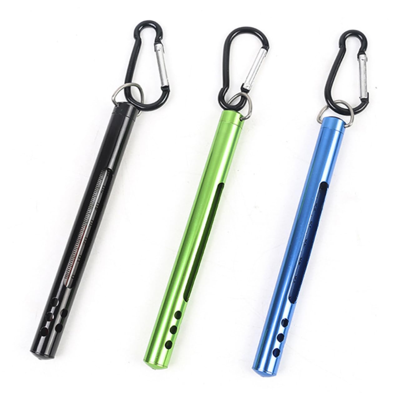 3 Pièces outil de pêche thermomètre de type crayon Extérieur thermomètre à eau