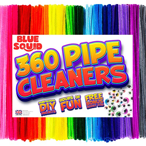 Chenille Stems Pipe Cleaners - 460-Piece Craft Pack