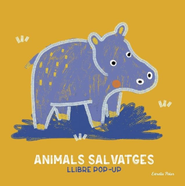 Portada de Animals salvatges. Llibre pop-up