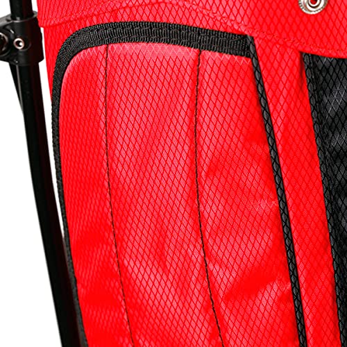 Orlimar Golf ATS Junior Boy's Red/Black Golf Stand Bag (Ages 9-12) - Thumbnail 6