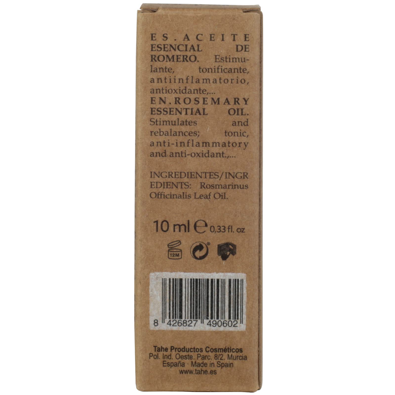 Tahe Organic Care olejek eteryczny z rozmarynu, 10 ml