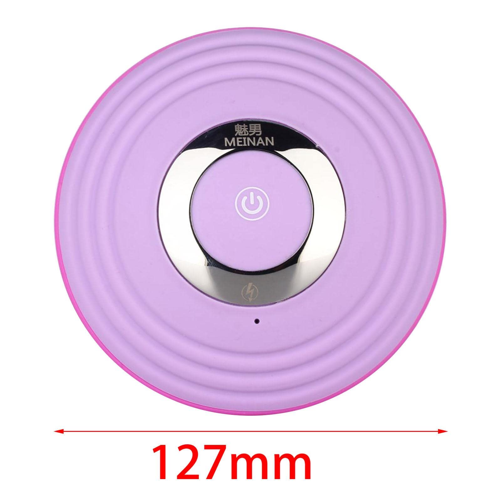 B Baosity Lot de 2 Masseurs de Poitrine électriques Sans Fil avec Vibrations Intelligentes, Compression Chaude et Télécommande, violet