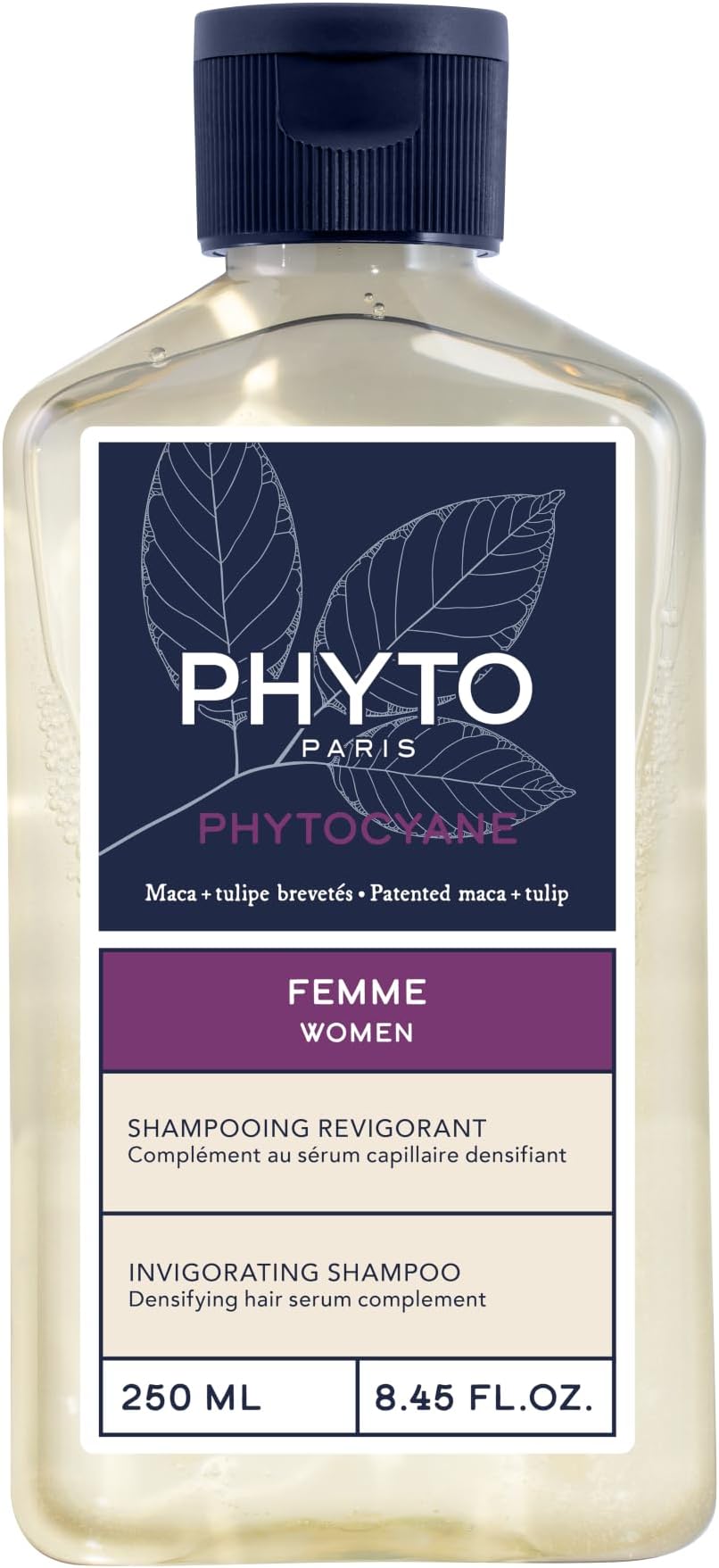 PHYTOCYANE Women Invigorating Shampoo, Fortifying Densifying Treatment Shampoo, 8.45 fl.oz..