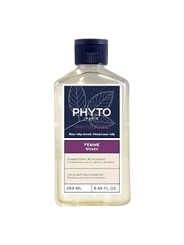 PHYTO PHYTOCYANE Women Invigorating Shampoo, Fortifying Densifying Treatment Shampoo, 8.45 fl.oz..