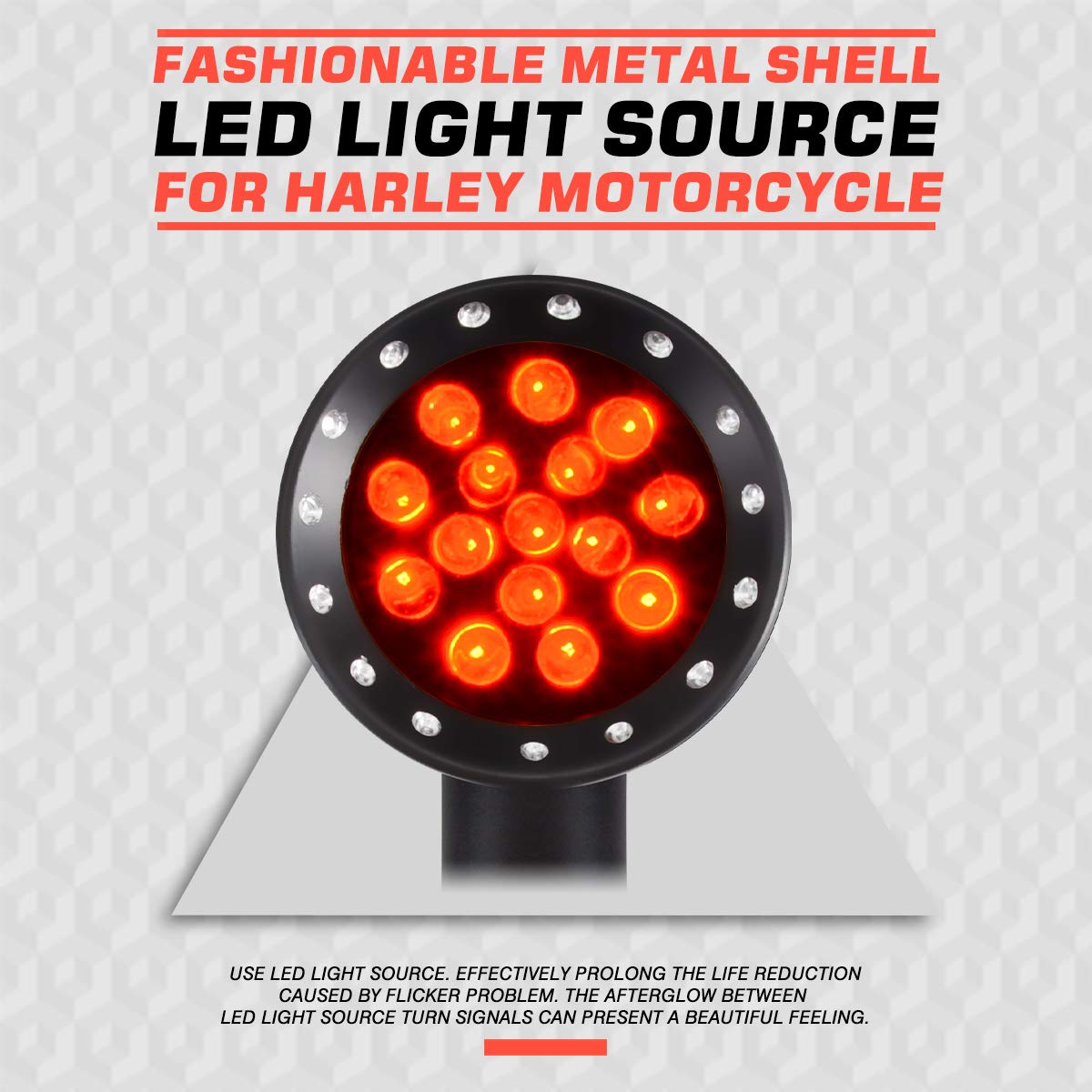 KATUR Motocykl czarny pocisk przedni tylny kierunkowskaz kierunkowskazy światła przeciwmgielne światło stop światło dla Harley motocykl Cruiser Chopper Bobber