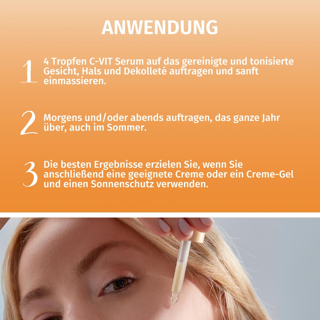 SESDERMA C-VIT Liposomales Serum 30 ml Mit Vitamin C Für Das Gesicht | Antioxidative Pflege für einen strahlenden, ebenmäßigen Teint