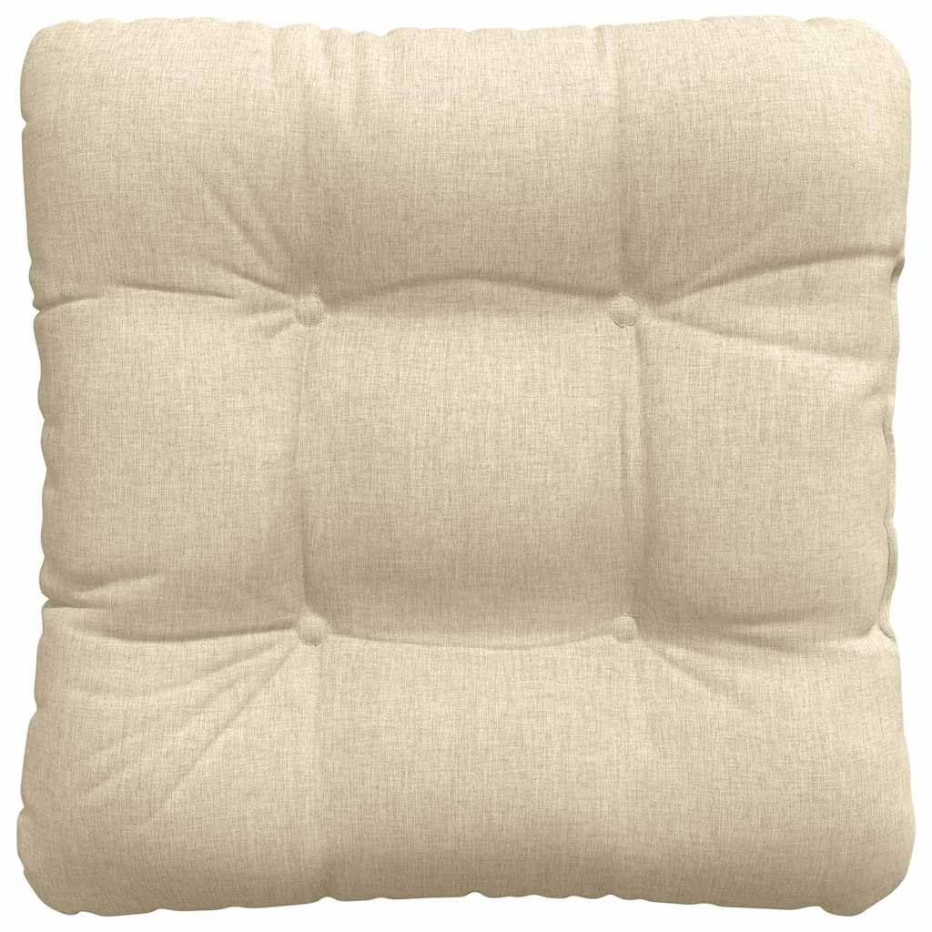 Set di 4 cuscini per sedia, 40 x 40 x 12 cm, spessi, per sala da pranzo e divano, cuscini quadrati in morbido tessuto con rivestimento sfoderabile, per interni