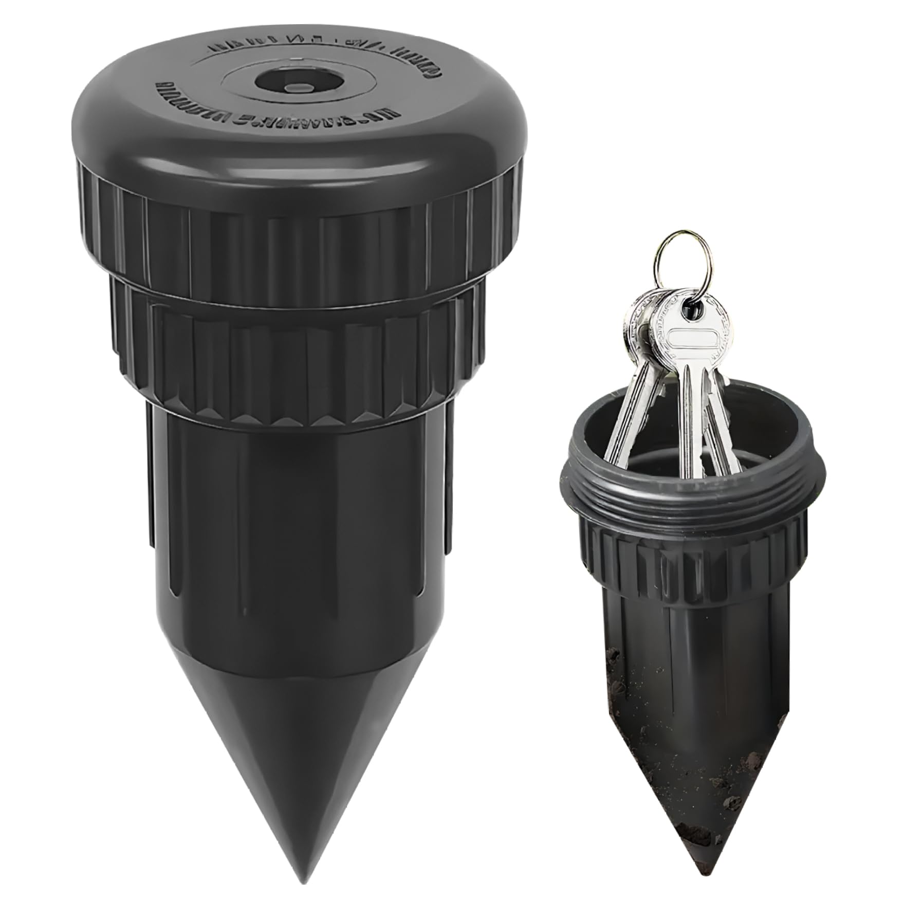 Hidden Key Holder for Outside Sprinkler Head Key Hiders Outside Waterproof Discrete Hiding Vault Case for Outdoor/Garden/Yard