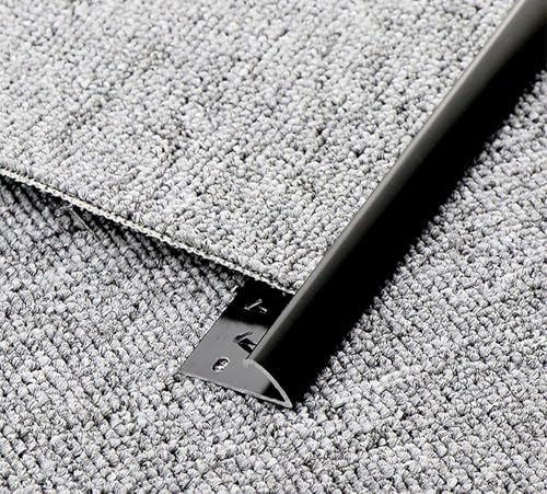 Aluminum Transition Strip for Wood to Carpet & Tile - 90cm Floor Edging Trim, Durable & Stylish, Perfect for Seamless Home Flooring Transition