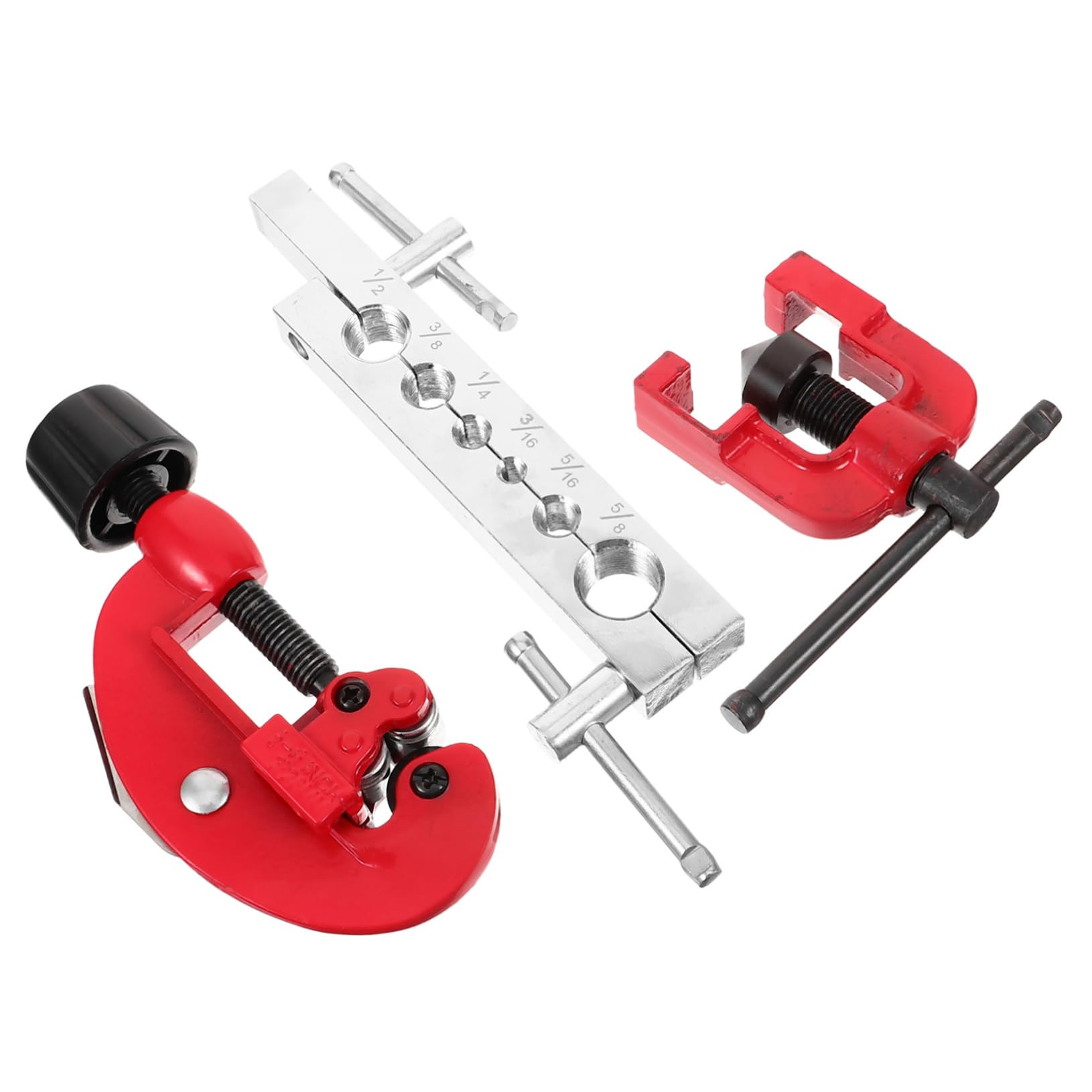 GRIRIW 1set Brake Line Flaring Tool Tube Expander for Air Conditioner Efficient Easy to Use for Refrigeration and Petrochemical Industries